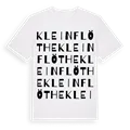 Klein Flöthe ordlek t-shirt