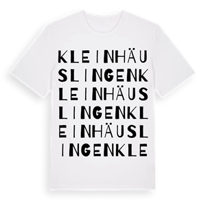 Klein Häuslingen ordlek t-shirt – ekologisk bomull t-shirt från Pinshirt