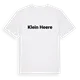 Klein Heere fetstil t-shirt