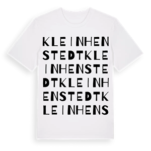 Klein Henstedt ordlek t-shirt – ekologisk bomull t-shirt från Pinshirt
