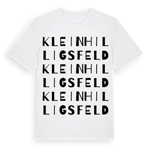Klein Hilligsfeld ordlek t-shirt – ekologisk bomull t-shirt från Pinshirt