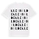 Klein Ilde ordlek t-shirt