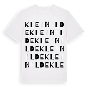 Klein Ilde ordlek t-shirt – ekologisk bomull t-shirt från Pinshirt
