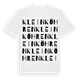 Klein Köhren ordlek t-shirt