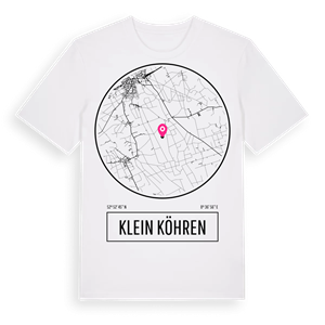 Klein Köhren t-shirt – ekologisk bomull t-shirt från Pinshirt