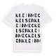 Klein Meckelsen ordlek t-shirt