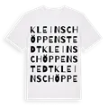 Klein Schöppenstedt ordlek t-shirt