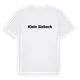Klein Sisbeck fetstil t-shirt