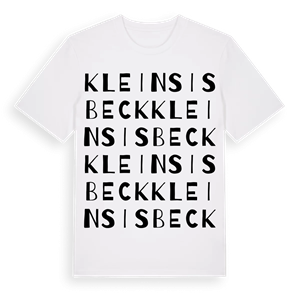 Klein Sisbeck ordlek t-shirt – ekologisk bomull t-shirt från Pinshirt