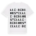 Kleinenborstel ordlek t-shirt