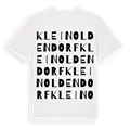 Kleinoldendorf ordlek t-shirt
