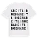 Kneitlingen ordlek t-shirt