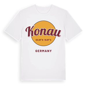 Konau cirkel t-shirt – ekologisk bomull t-shirt från Pinshirt