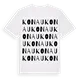 Konau ordlek t-shirt