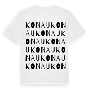 Konau ordlek t-shirt – ekologisk bomull t-shirt från Pinshirt