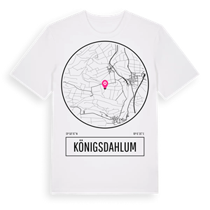 Königsdahlum t-shirt – ekologisk bomull t-shirt från Pinshirt