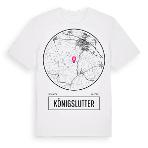Königslutter t-shirt – ekologisk bomull t-shirt från Pinshirt