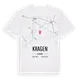 Kragen karta t-shirt