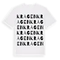 Kragen ordlek t-shirt
