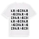 Kragen ordlek t-shirt