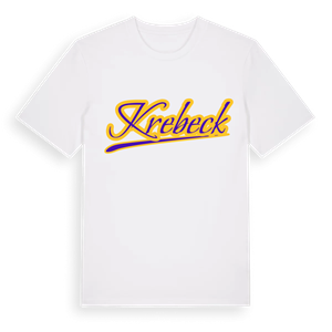 Krebeck baseball t-shirt – ekologisk bomull t-shirt från Pinshirt