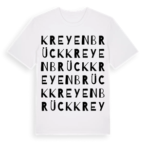 Kreyenbrück ordlek t-shirt – ekologisk bomull t-shirt från Pinshirt