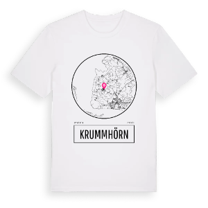 Krummhörn t-shirt – ekologisk bomull t-shirt från Pinshirt