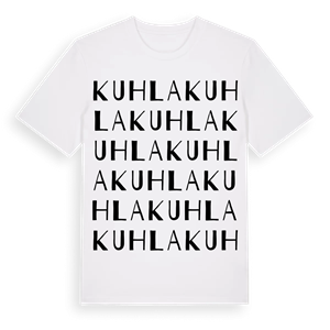 Kuhla ordlek t-shirt – ekologisk bomull t-shirt från Pinshirt