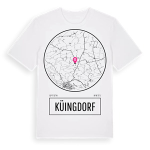 Küingdorf t-shirt – ekologisk bomull t-shirt från Pinshirt