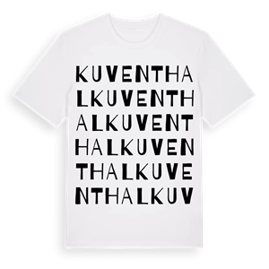 Kuventhal ordlek t-shirt – ekologisk bomull t-shirt från Pinshirt