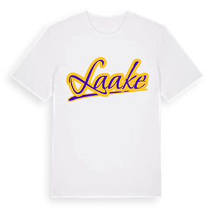 Laake baseball t-shirt – ekologisk bomull t-shirt från Pinshirt