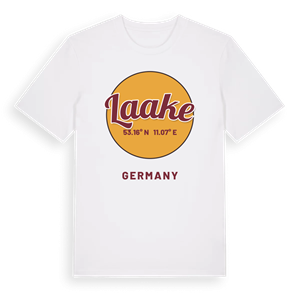 Laake cirkel t-shirt – ekologisk bomull t-shirt från Pinshirt