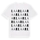 Laar ordlek t-shirt