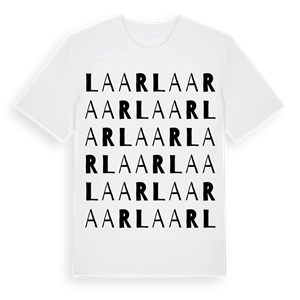 Laar ordlek t-shirt – ekologisk bomull t-shirt från Pinshirt