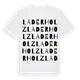 Laderholz ordlek t-shirt
