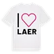 Jag älskar Laer t-shirt stort tryck