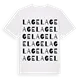 Lage ordlek t-shirt