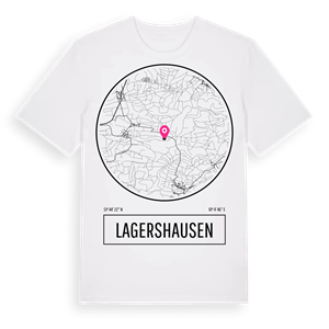 Lagershausen t-shirt – ekologisk bomull t-shirt från Pinshirt