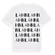 Lahn ordlek t-shirt