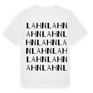 Lahn ordlek t-shirt – ekologisk bomull t-shirt från Pinshirt