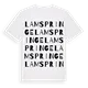 Lamspringe ordlek t-shirt