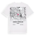 Landkreis Ammerland karta t-shirt