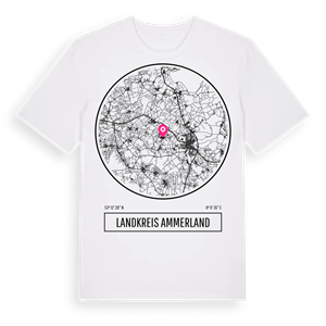 Landkreis Ammerland t-shirt – ekologisk bomull t-shirt från Pinshirt