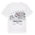 Landkreis Aurich karta t-shirt