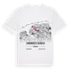 Landkreis Aurich karta t-shirt