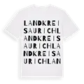 Landkreis Aurich ordlek t-shirt