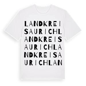 Landkreis Aurich ordlek t-shirt – ekologisk bomull t-shirt från Pinshirt