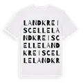 Landkreis Celle ordlek t-shirt