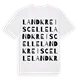 Landkreis Celle ordlek t-shirt