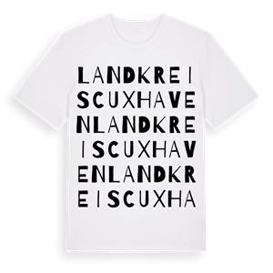 Landkreis Cuxhaven ordlek t-shirt – ekologisk bomull t-shirt från Pinshirt
